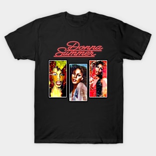 Sultry Sounds and Soulful Stares Donna Summer in Images T-Shirt